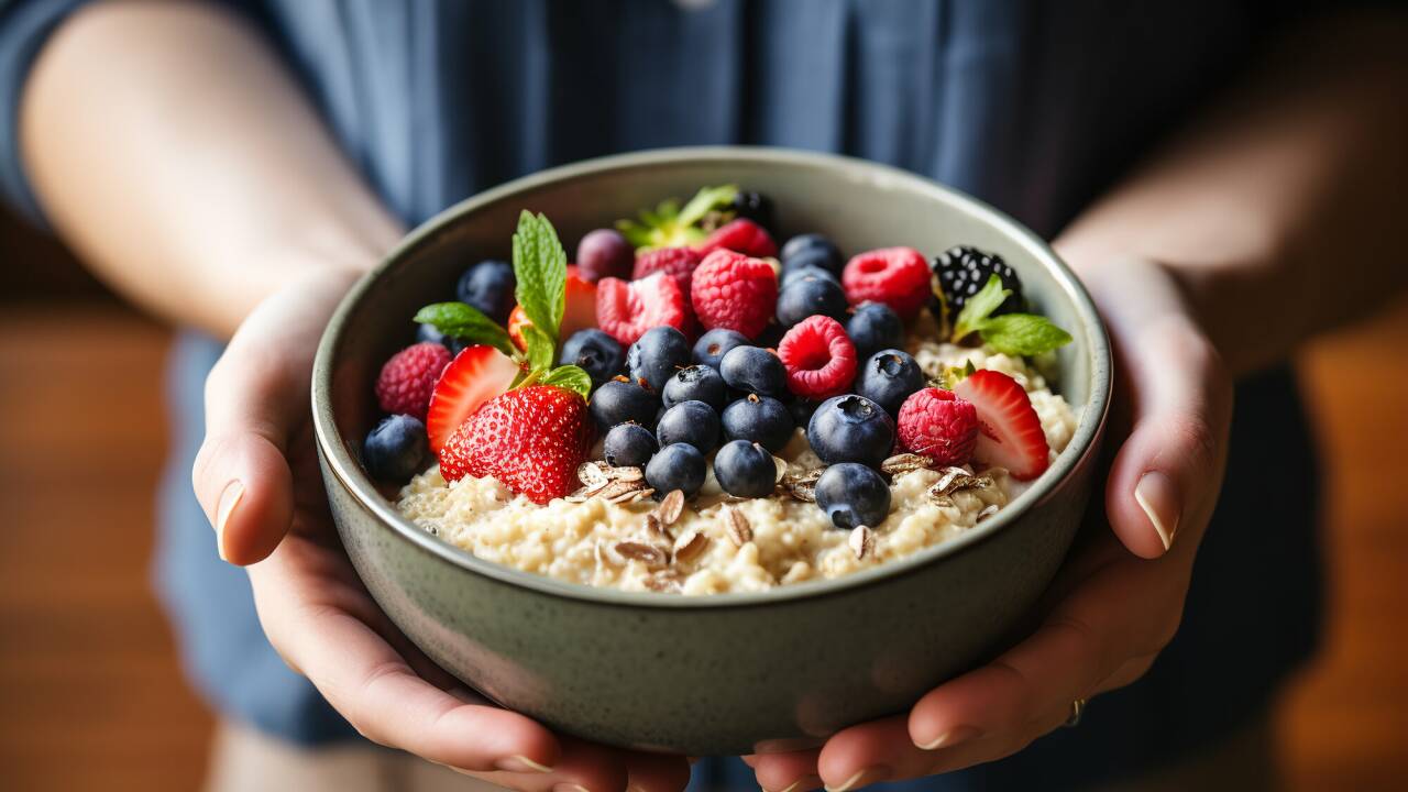 Beeren im Müsli oder als Snack sind besser geeignet als Müsliriegel.  