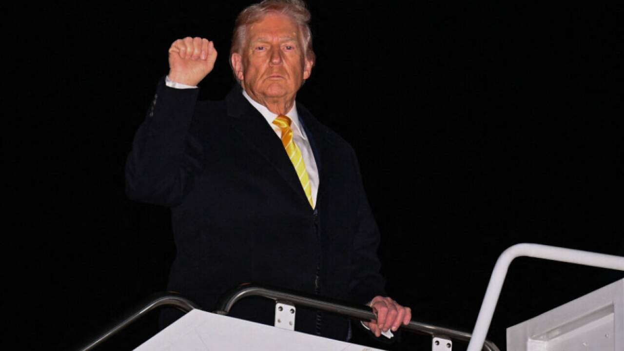 Trump kündigte Klage in der Air Force One an Trump kündigte Klage in der Air Force One an