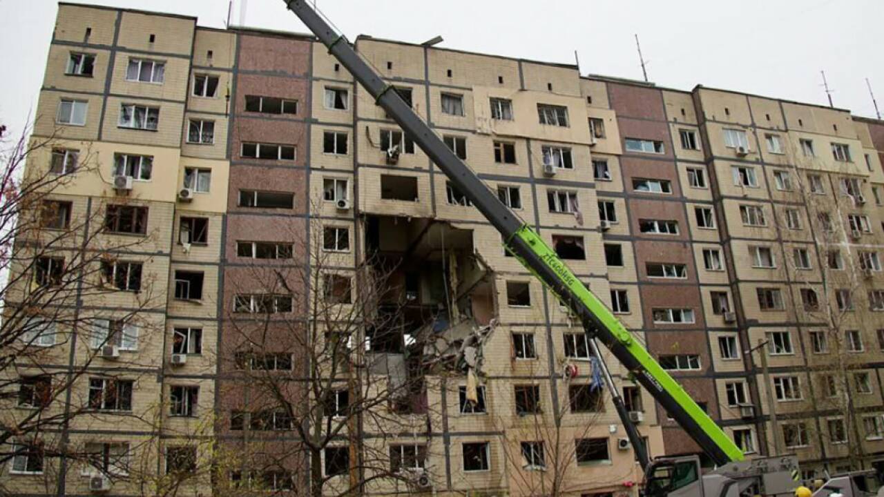 Kriegsschäden in Dnipro (Ostukraine/Archiv) Kriegsschäden in Dnipro (Ostukraine/Archiv)