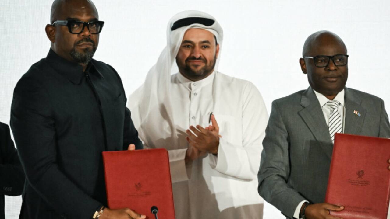 Zeremonie in Doha nach Einigung auf Plan zur Umsetzung von Waffenruhe 