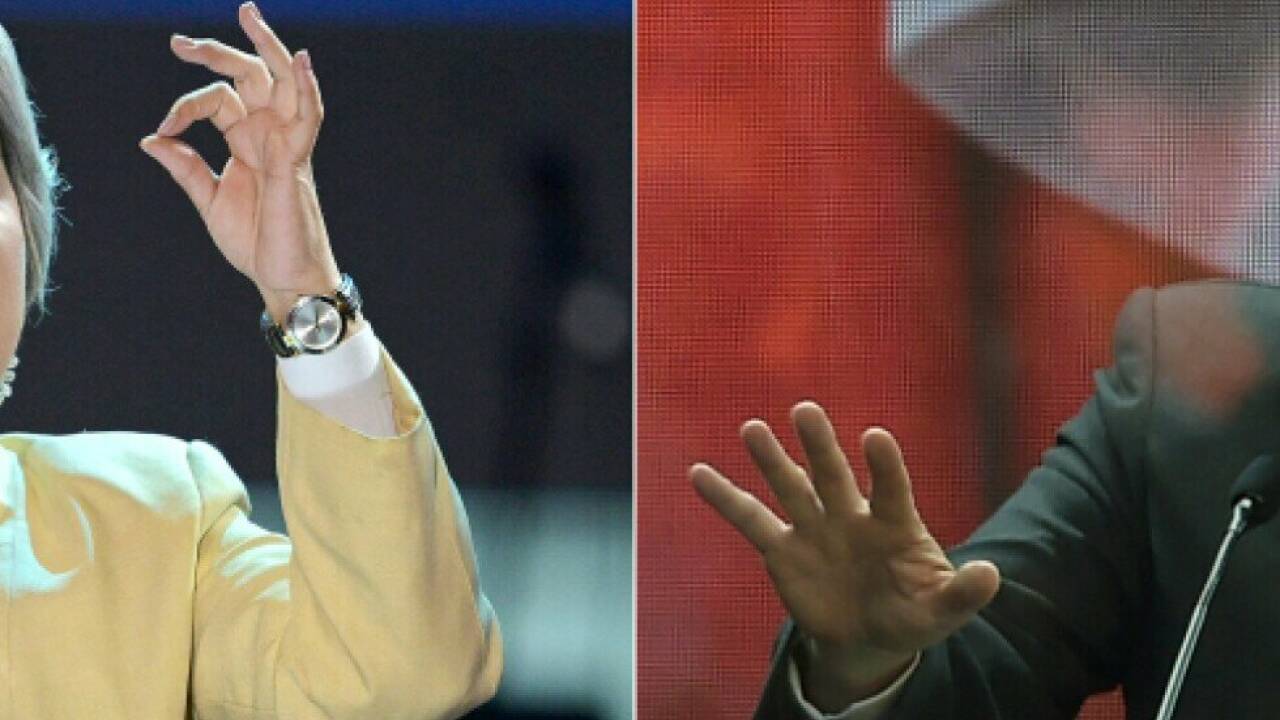 Jeannette Jara (links) und Jose Antonio Kast (rechts) 