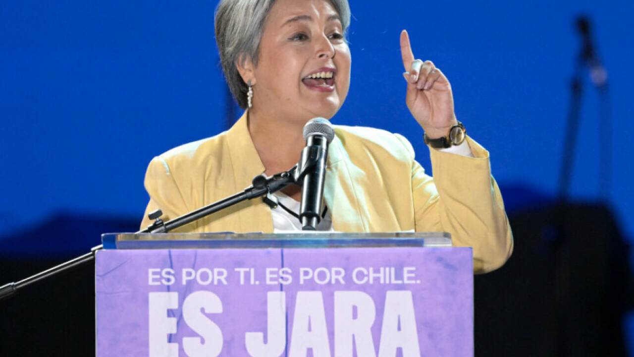 Der linksgerichteten Jeannette Jara werden gute Chancen eingeräumt 