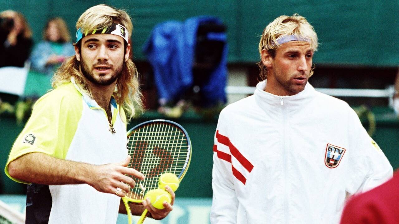 Muster lockte 1990 beim Davis Cup gegen die USA (Andre Agassi) die Massen ins Prater-Stadion. 