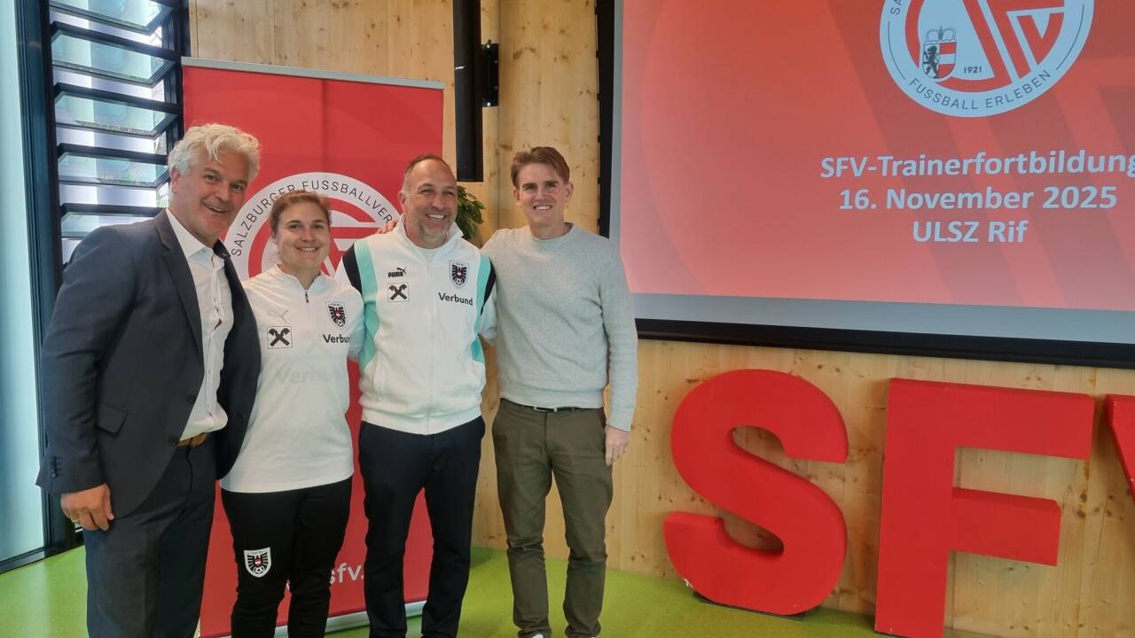 Robert Tschaut durfte prominente Gäste begrüßen: Im Bild v. r.: Christoph Freund, Alexander Schriebl, Sara Schaible. Robert Tschaut durfte prominente Gäste begrüßen: Im Bild v. r.: Christoph Freund, Alexander Schriebl, Sara Schaible.