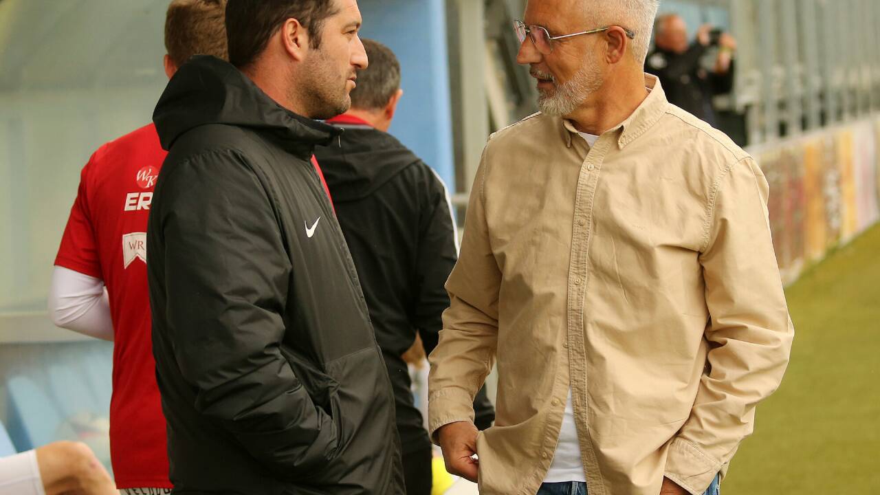 Grödigs Arsim Deliu (links) und Brambergs Bernhard Hanser (rechts) sind mit ihren Teams in der Salzburger Liga erfolgreich. 