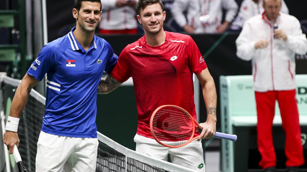 Dennis Novak spielte 17-mal für Österreich, unter anderem gegen Serbien und Novak Djokovic. Dennis Novak spielte 17-mal für Österreich, unter anderem gegen Serbien und Novak Djokovic.