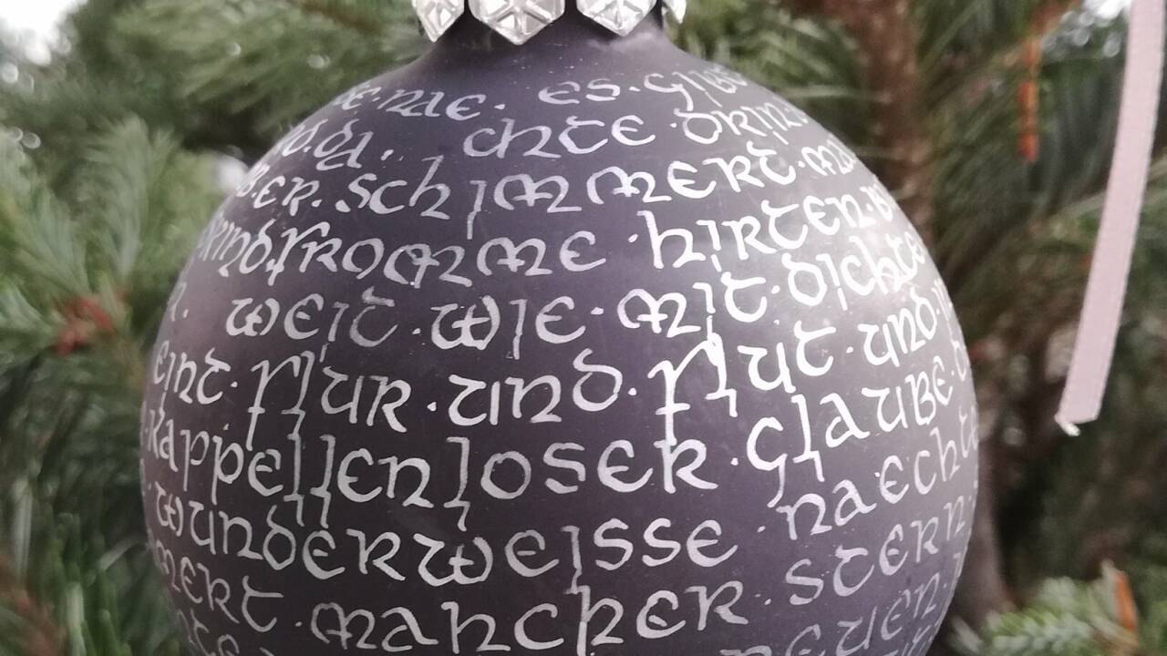 Kalligrafie von Hedwig Barsa-Pichlmair Kalligrafie von Hedwig Barsa-Pichlmair