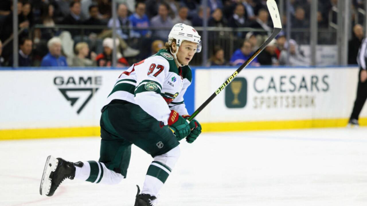 Matchwinner in Minnesota war Kirill Kaprisow Matchwinner in Minnesota war Kirill Kaprisow