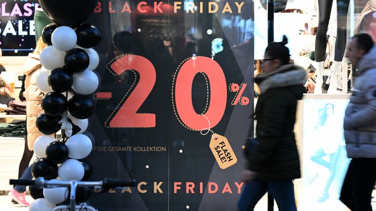 Am Black Friday locken Schnäppchen Am Black Friday locken Schnäppchen