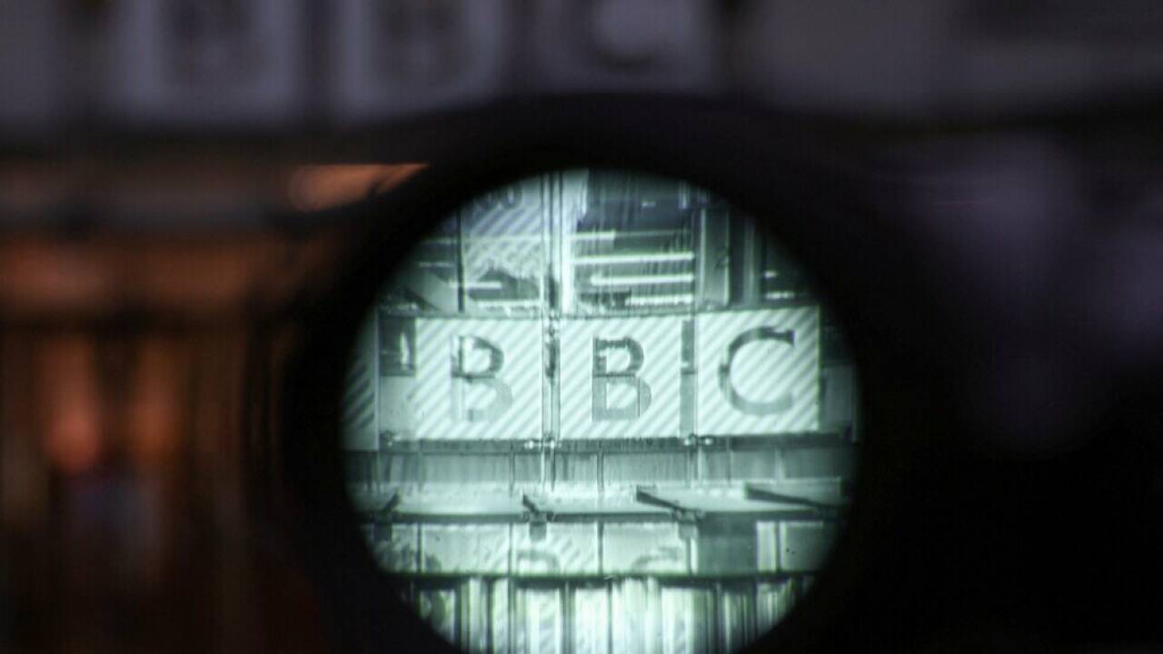 Trump hat die BBC im Visier. Trump hat die BBC im Visier.
