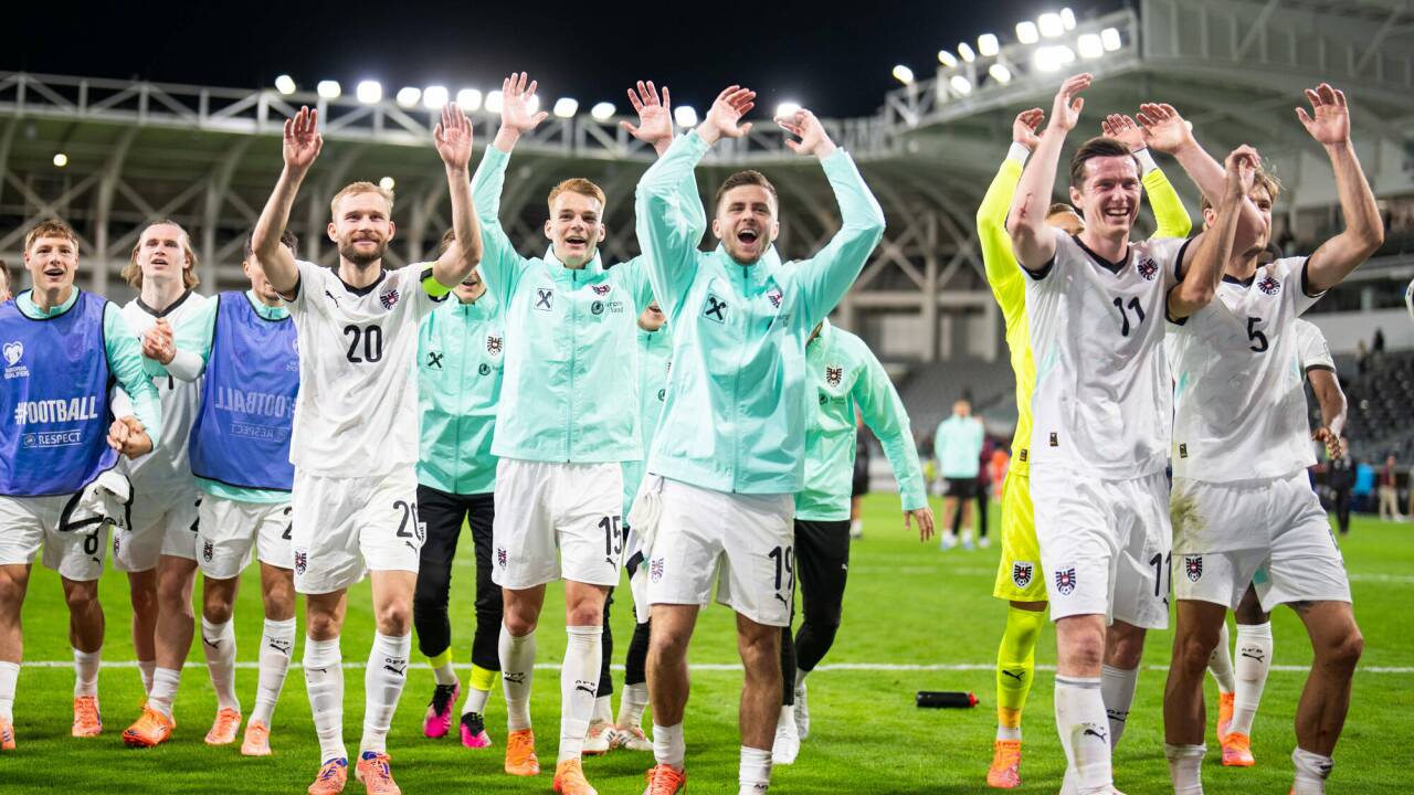 Das ÖFB-Team will am Dienstag in Wien die erste WM-Teilnahme seit 1998 bejubeln. Das ÖFB-Team will am Dienstag in Wien die erste WM-Teilnahme seit 1998 bejubeln.