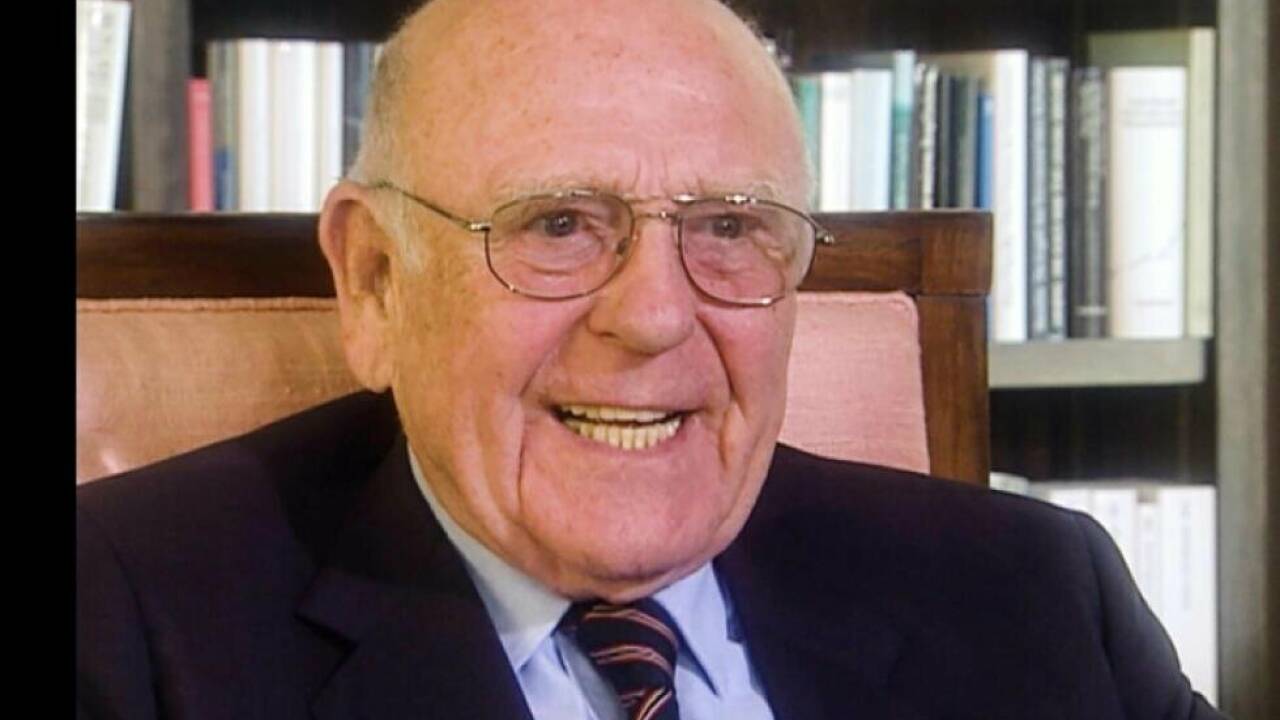 Gerd Bacher, 2005 im Interview Gerd Bacher, 2005 im Interview