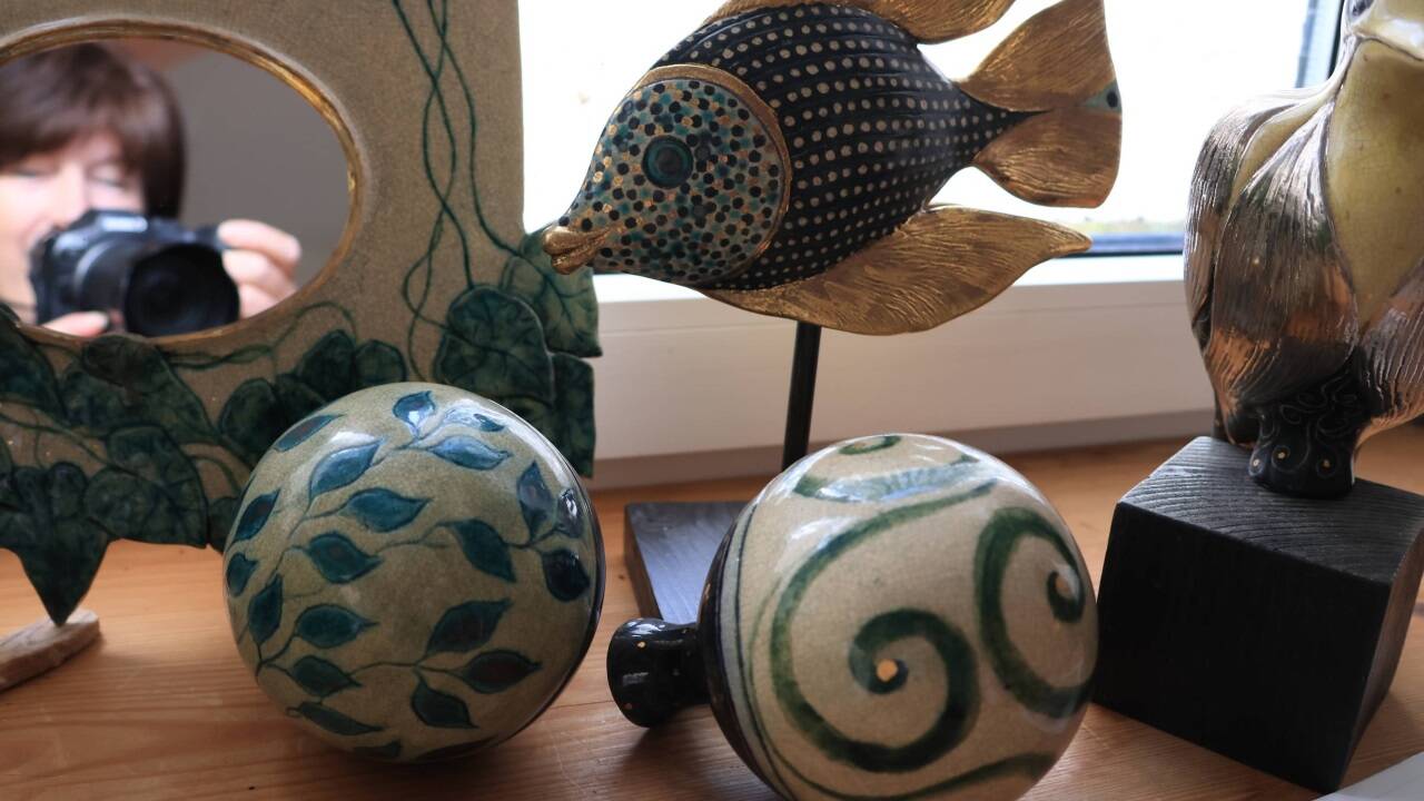 Die Keramikkunst von Regina Sonnleithner im Visier der Fotografin. Die Keramikkunst von Regina Sonnleithner im Visier der Fotografin.