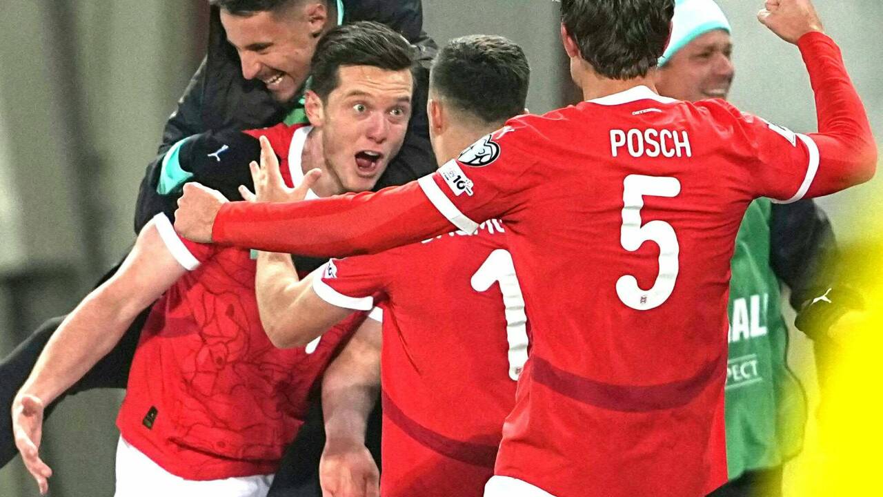 Nach dem Ausgleich von Michael Gregoritsch kannte der Jubel keine Grenzen. Nach dem Ausgleich von Michael Gregoritsch kannte der Jubel keine Grenzen.