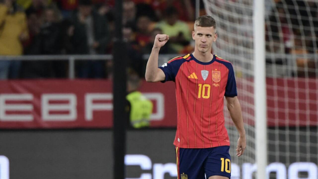 Olmo traf früh für die Spanier Olmo traf früh für die Spanier