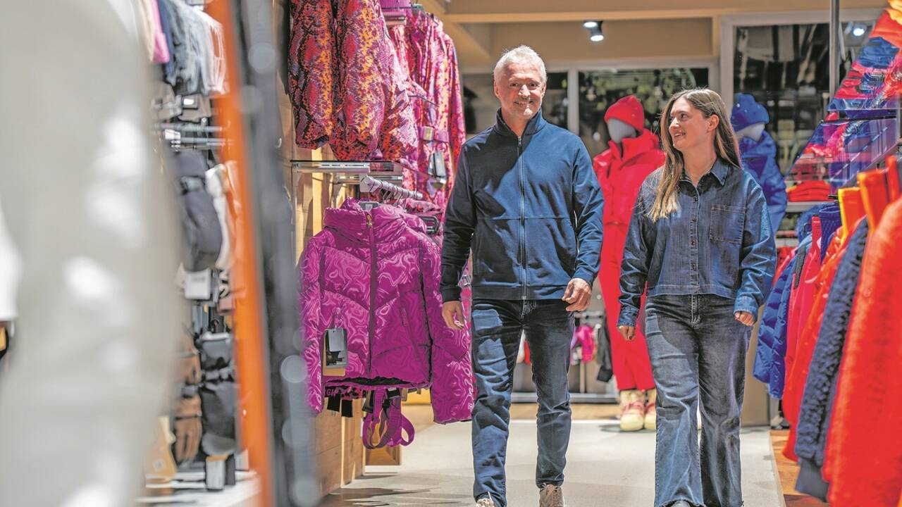 Annabel und Harald Lürzer in ihrem Freudenhaus in Obertauern. 