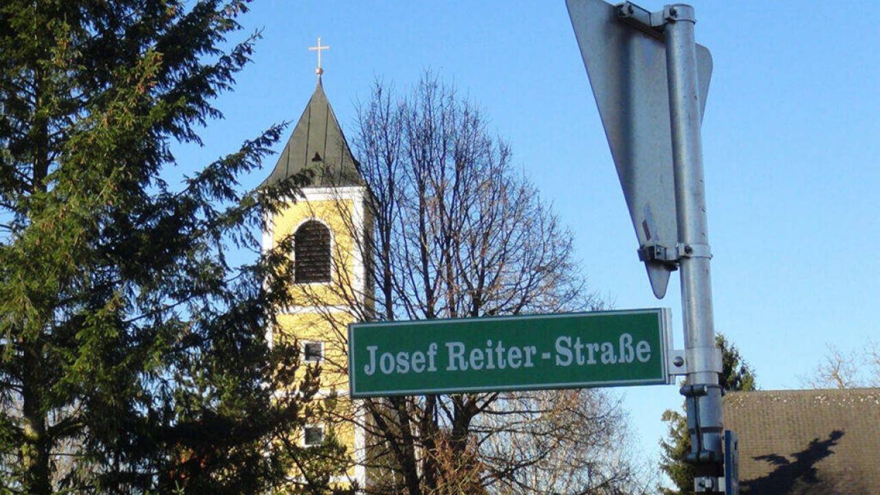 Josef-Reiter-Straße in Braunau. 