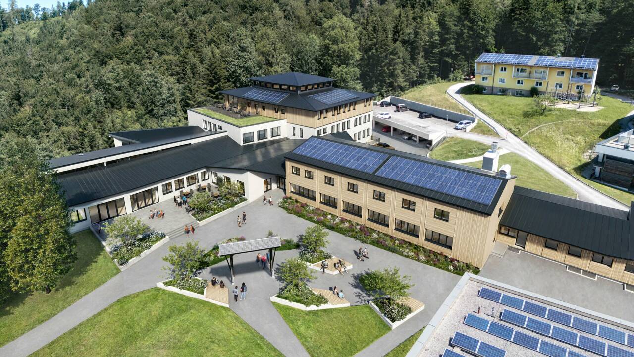 So soll das Werkschulheim nach dem Um- und Ausbau aussehen. 