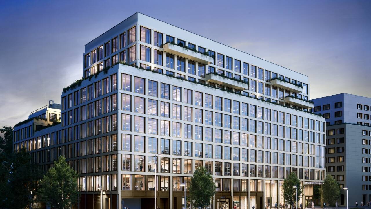 Leopoldquartier in Wien: Moderne Holzhybridbauten in Sichtweite zur Innenstadt.  