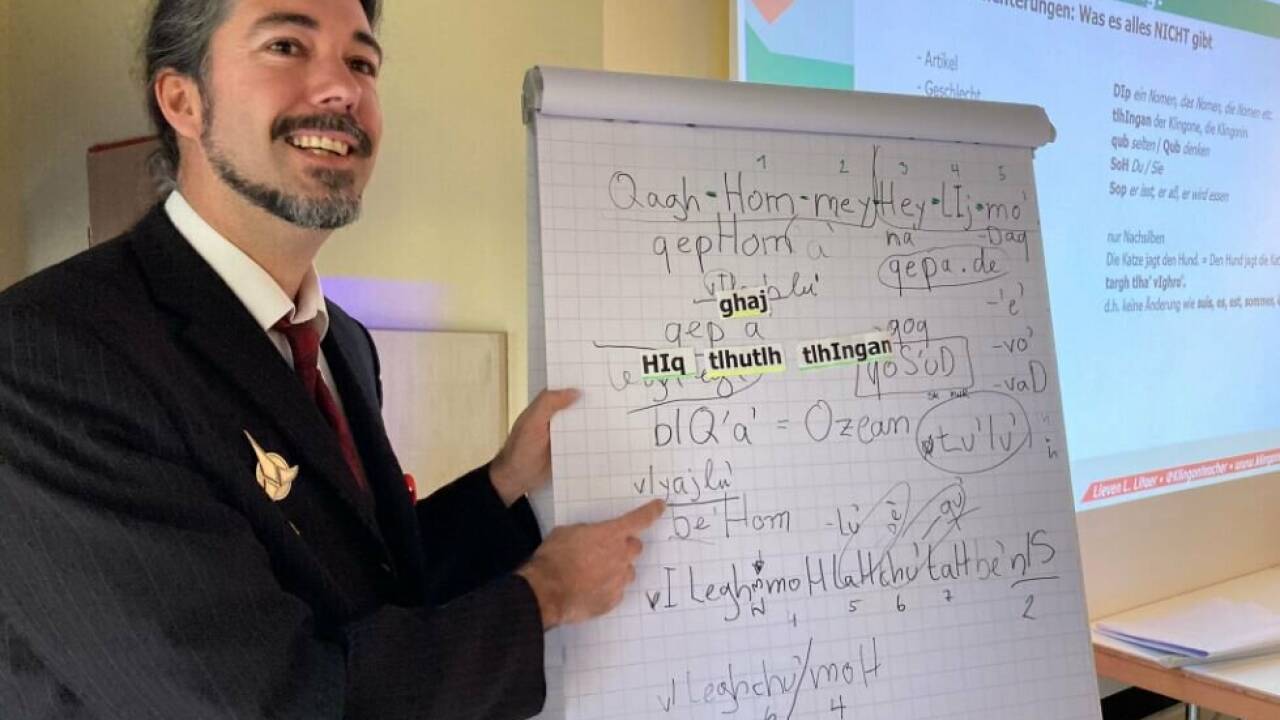 ++ ARCHIVBILD ++ Immer mehr "Trekkies" lernen Klingonisch ++ ARCHIVBILD ++ Immer mehr 'Trekkies' lernen Klingonisch