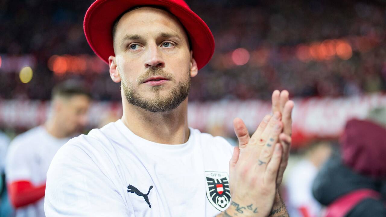 Marko Arnautovic jubelte am Dienstag über das 1:1-Remis und die damit erfolgreiche WM-Qualifikation. 