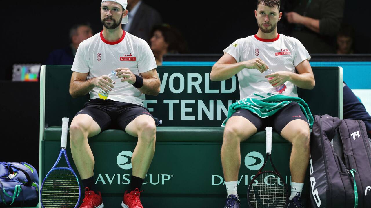Jurij Rodionov (l.) zeigte im Davis Cup sein Potenzial, Filip Misolic (r.) heuer auf der Tour. 