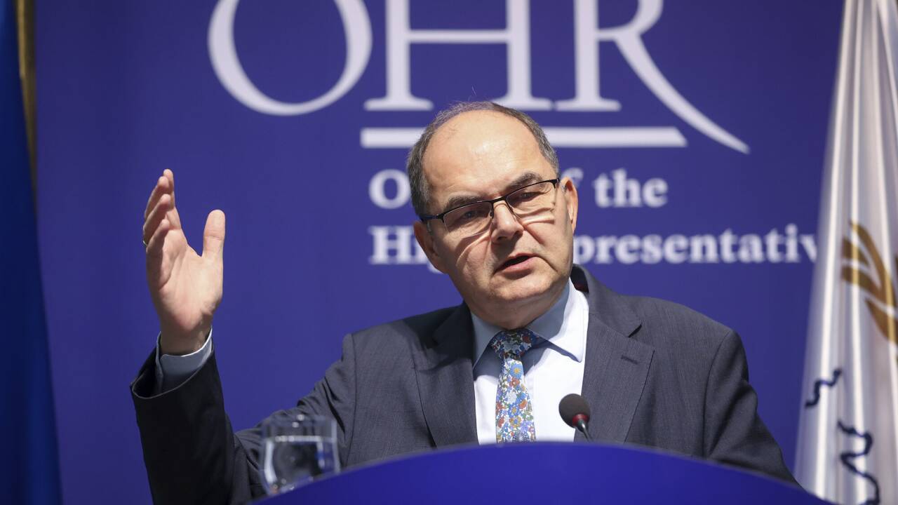 Christian Schmidt ist der Hohe Repräsentant für Bosnien und Herzegowina. 