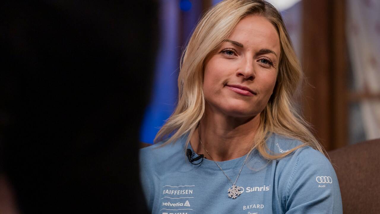 Lara Gut-Behrami ist schwer gestürzt. Lara Gut-Behrami ist schwer gestürzt.