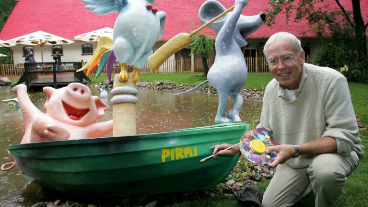 ++ ARCHIVBILD ++ Helme Heines Bilderbücher wurden in 35 Sprachen übersetzt ++ ARCHIVBILD ++ Helme Heines Bilderbücher wurden in 35 Sprachen übersetzt