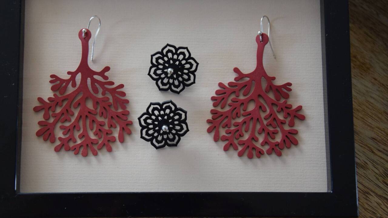 Federleichte Ohrringe. Federleichte Ohrringe.