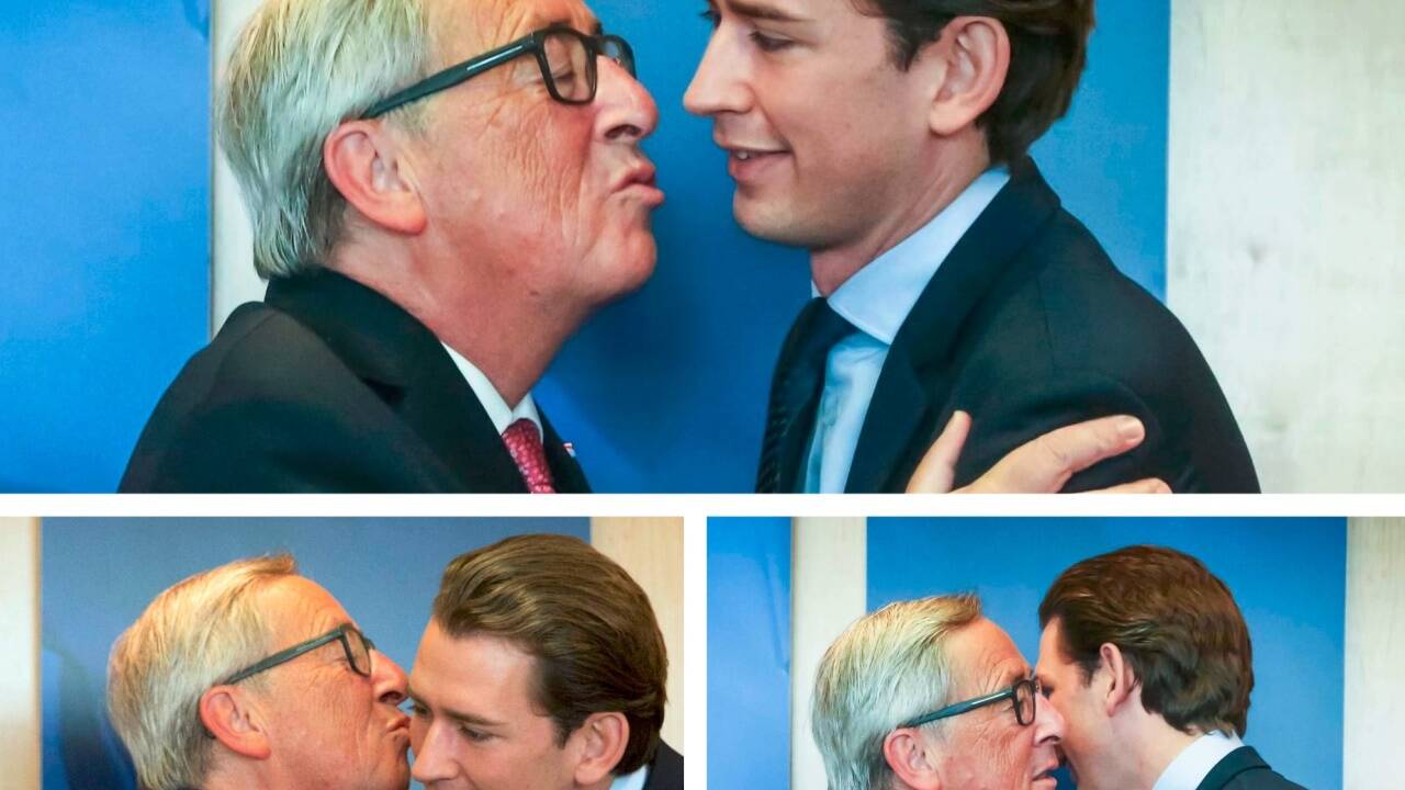 Brüsseler Begegnung: EU-Kommissionspräsident Jean-Claude Juncker und ÖVP-Chef Sebastian Kurz. 