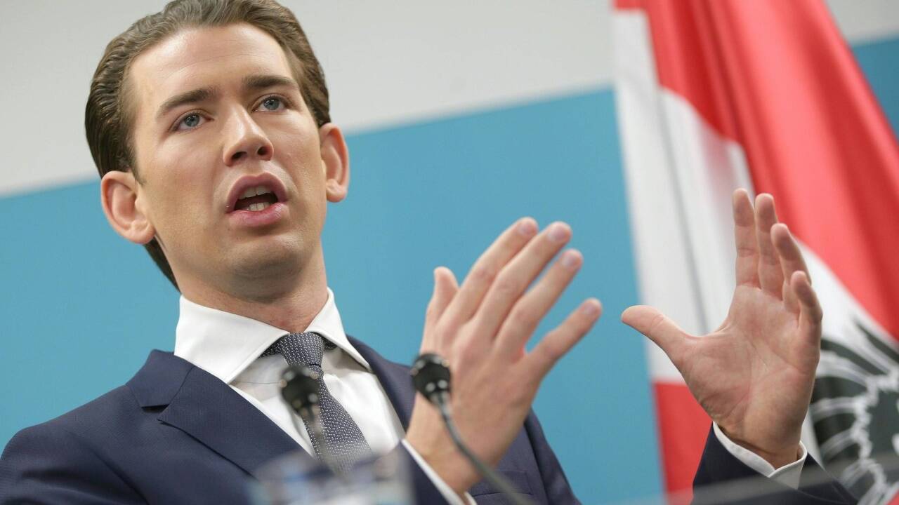 ÖVP-Chef Sebastian Kurz lädt die FPÖ zu Koalitionsverhandlungen. 