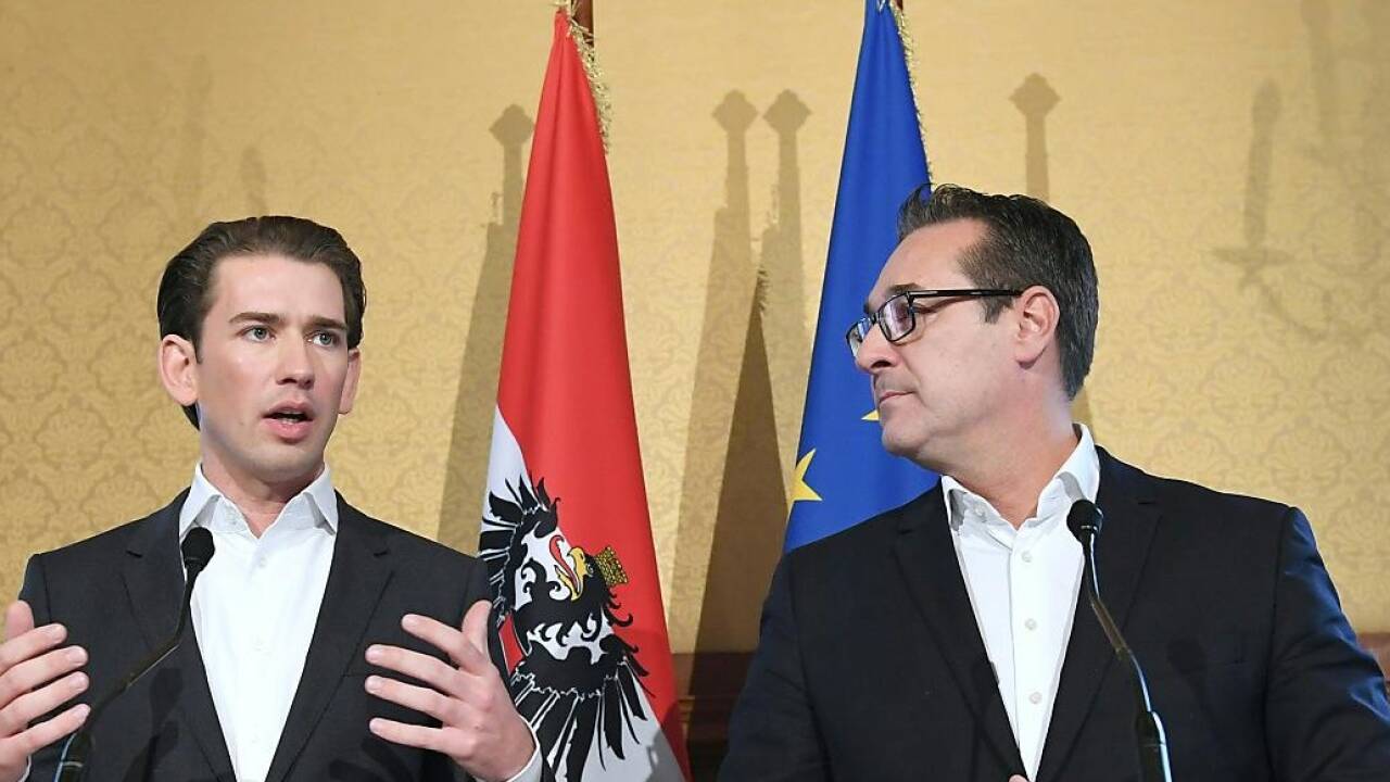 Das Gesprächsklima zwischen Sebastian Kurz und Heinz-Christian Strache ist offenbar gut. 