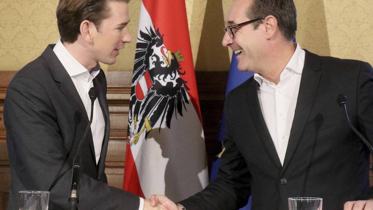 Das Gesprächsklima zwischen Sebastian Kurz und Heinz-Christian Strache ist offenbar gut. 