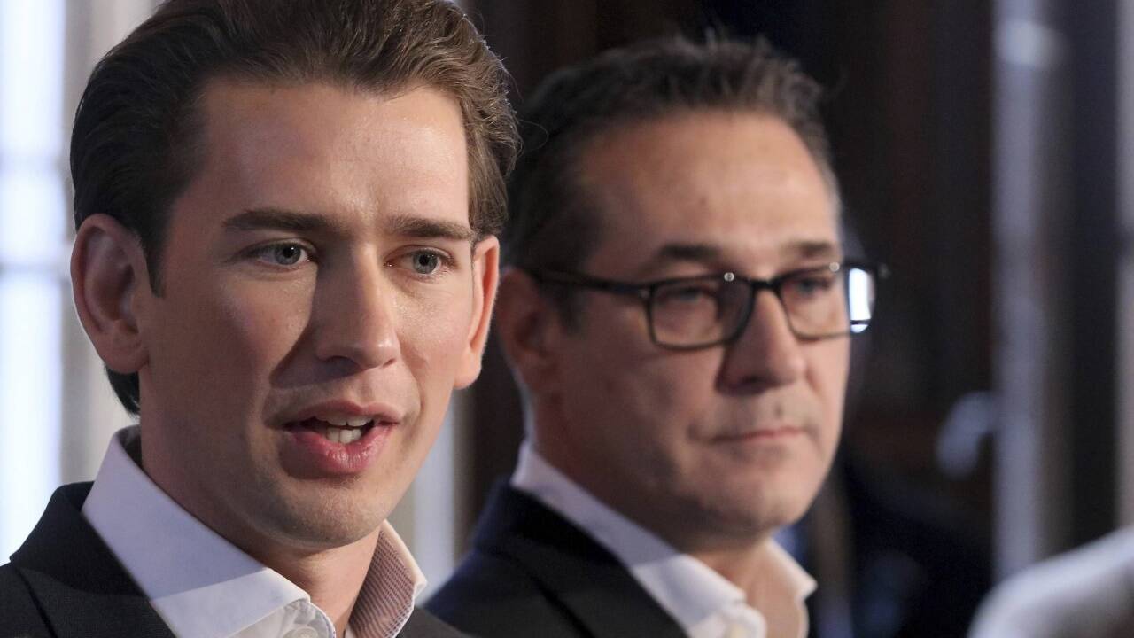 Das Gesprächsklima zwischen Sebastian Kurz und Heinz-Christian Strache ist offenbar gut. 