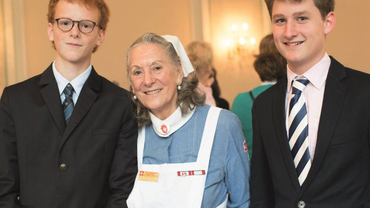 August Küenburg, Christina Steinmetzer und Nikolaus Brühl.  