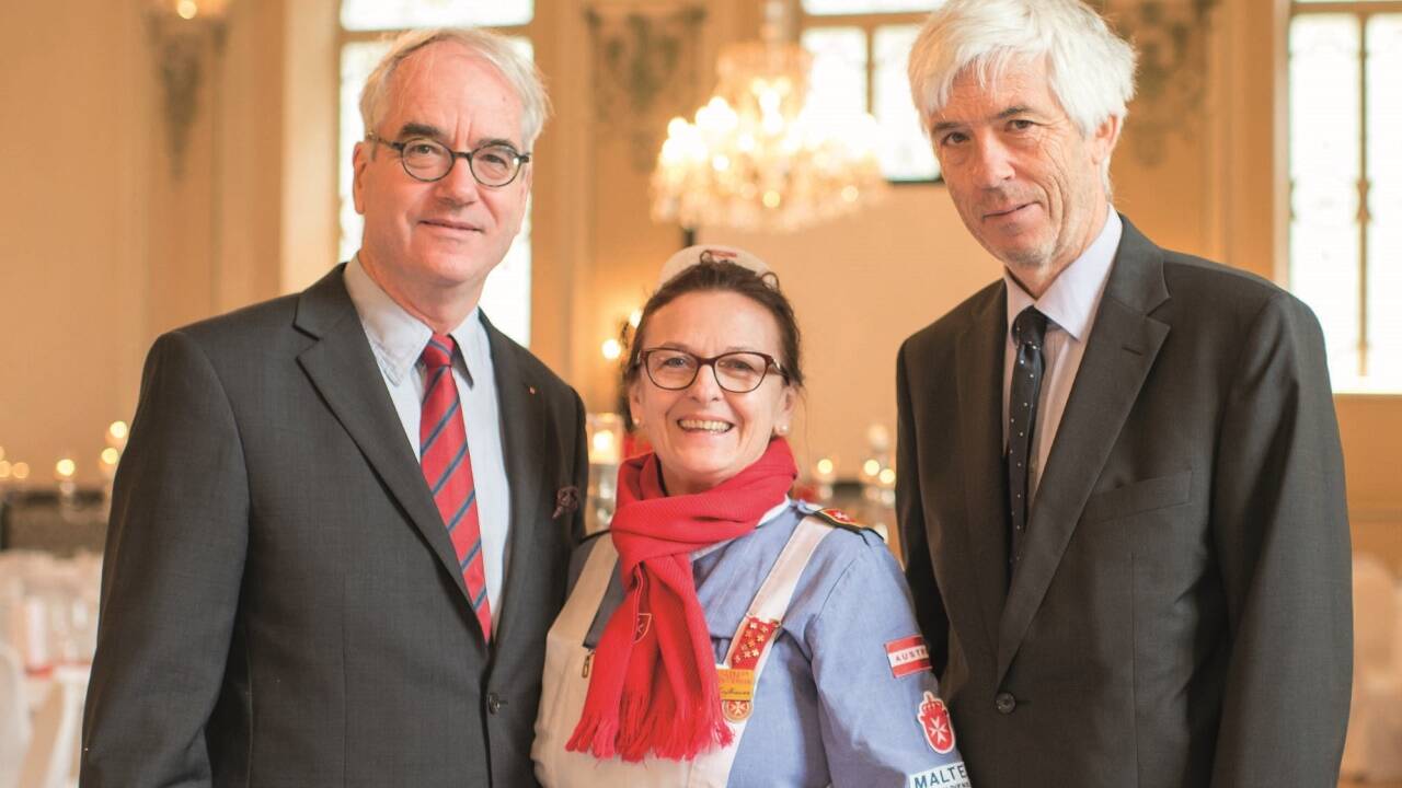 Enrico Thonet, Elfriede Hofbauer und Flavio Thonet.  