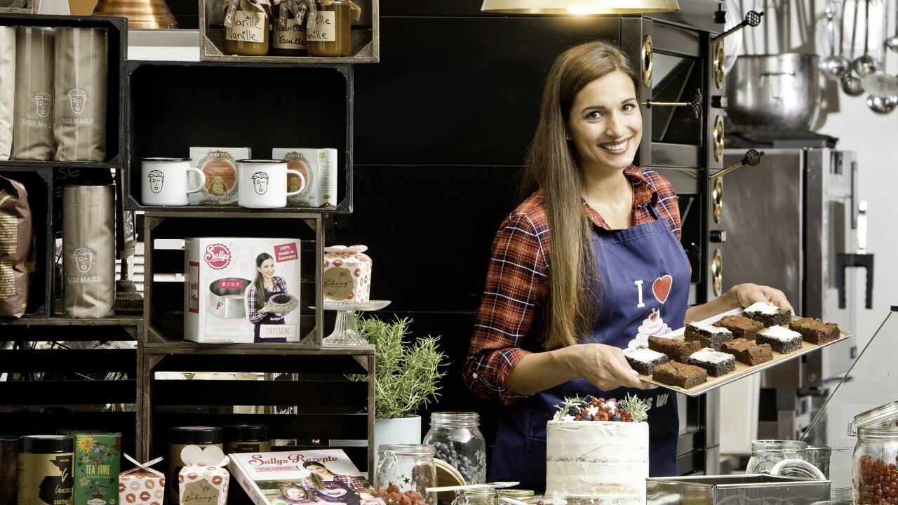 Sally in der„Bakery“ von Didi Maier im Europark.  