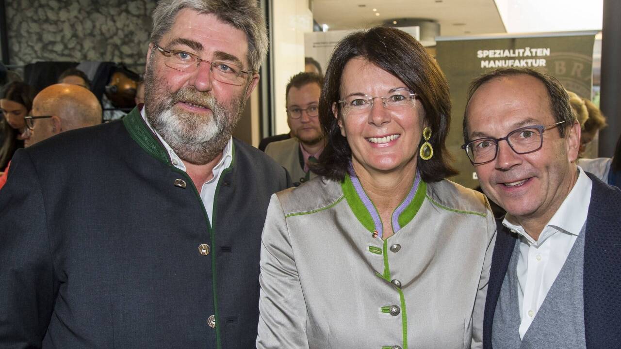 Johann Jungreithmair, Gerlinde Rogatsch und Peter Haubner.  