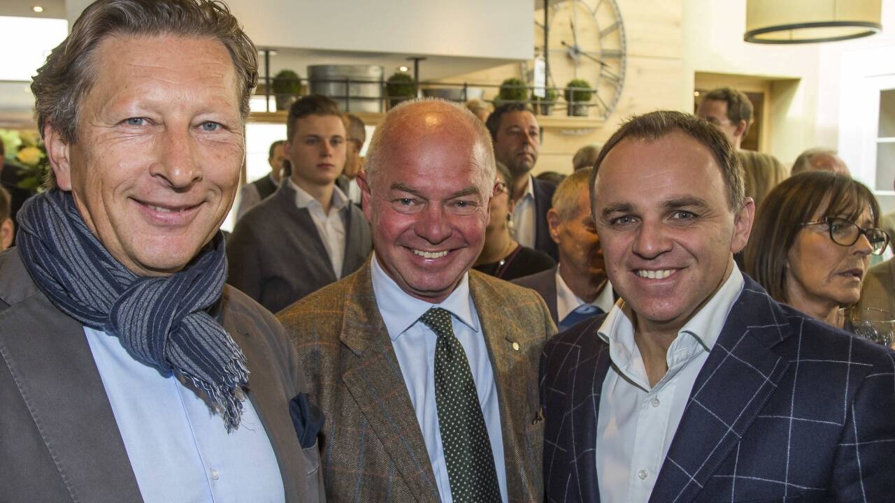 Helmut Eggert, Alfred Koppenwallner und Hubert Palfinger. 