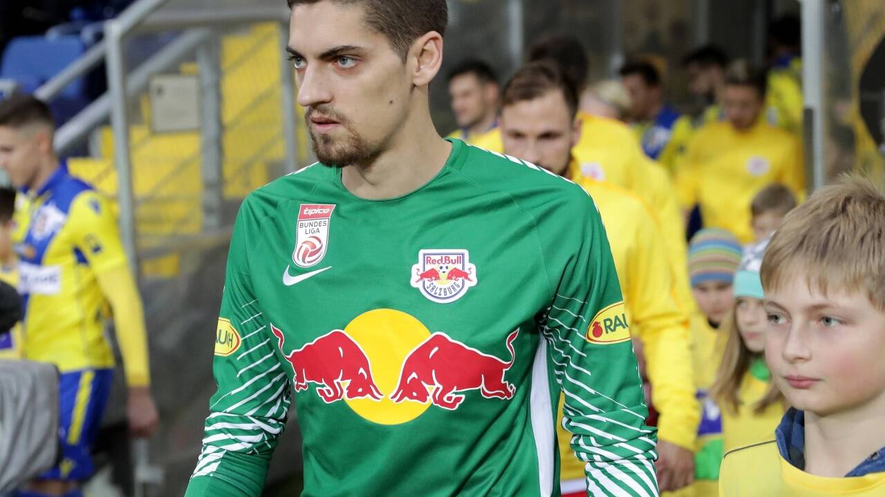 Red-Bull-Salzburg-Torhüter Cican Stankovic.  