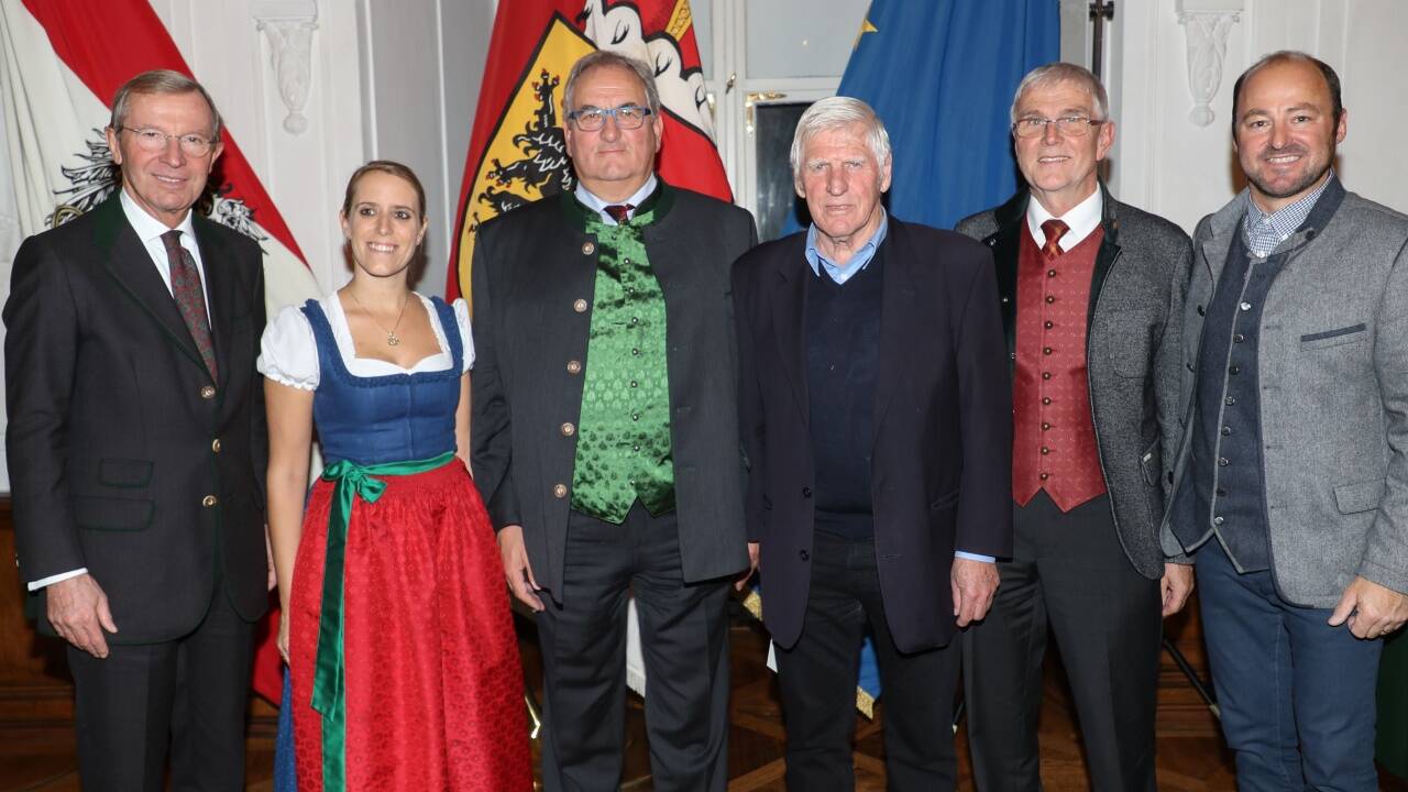 Festakt Land Salzburg zur Verleihung der Ehrenzeichen für Verdienste um den Salzburger Tourismus in der Residenz Salzburg. 