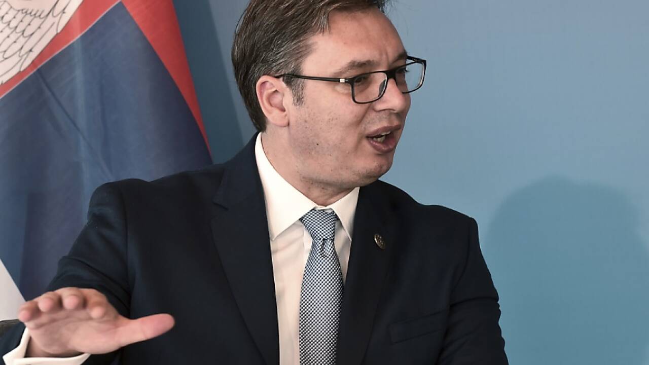 Laut Berichten soll Vucic durchaus Gefallen am Austausch finden 