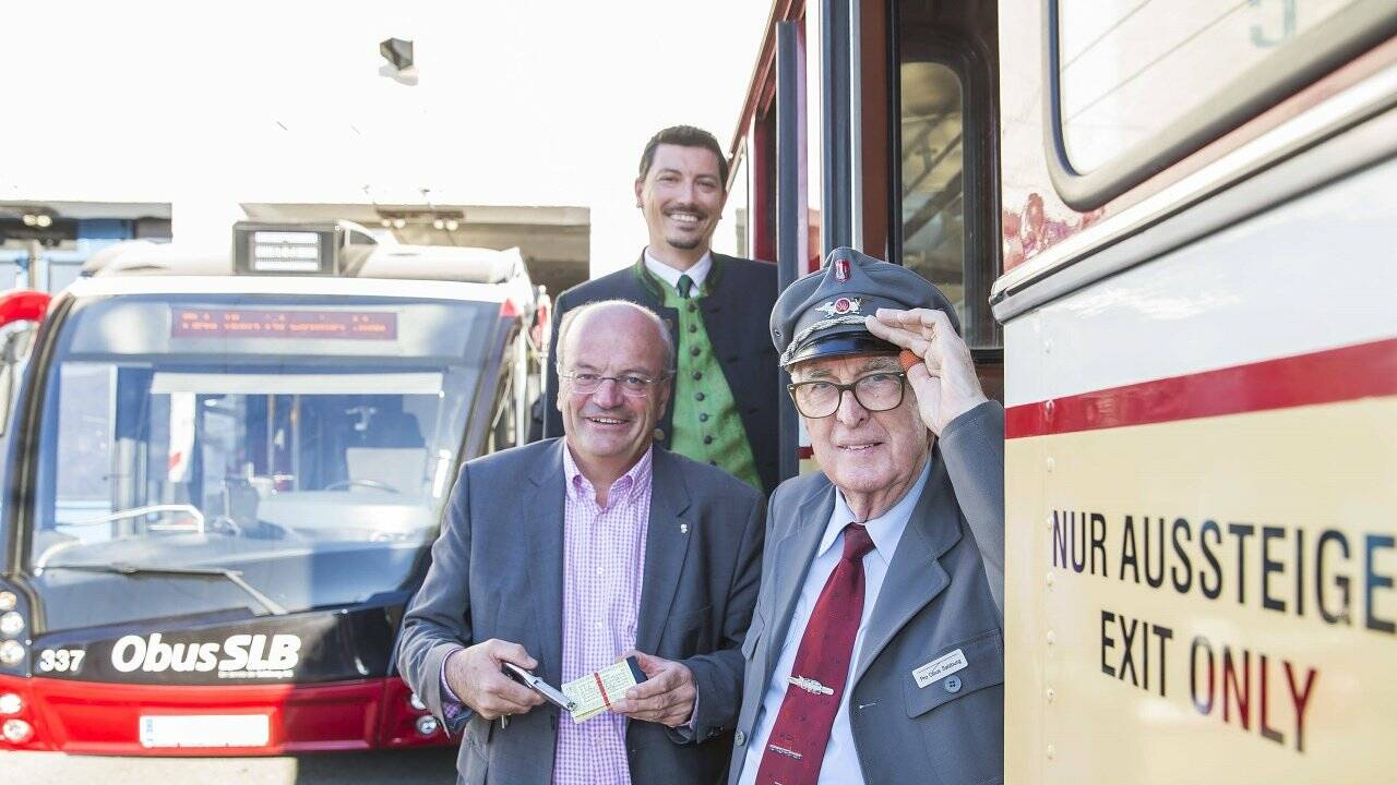 75 Jahre jung: Salzburger Obus feiert Jubiläum