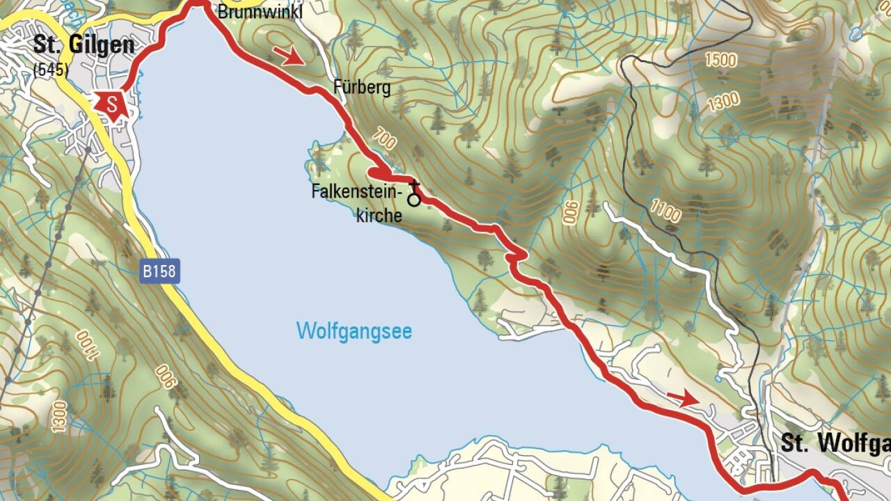 Direkt am Fels und in der Einsamkeit erbaut: die Falkensteinkirche am alten Pilgerweg. Direkt am Fels und in der Einsamkeit erbaut: die Falkensteinkirche am alten Pilgerweg.