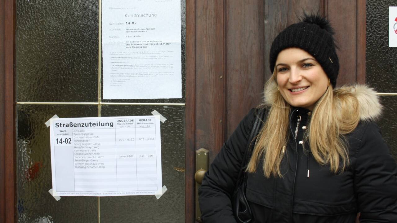 Marianna Lingg wählte in Salzburg-Nonntal. 