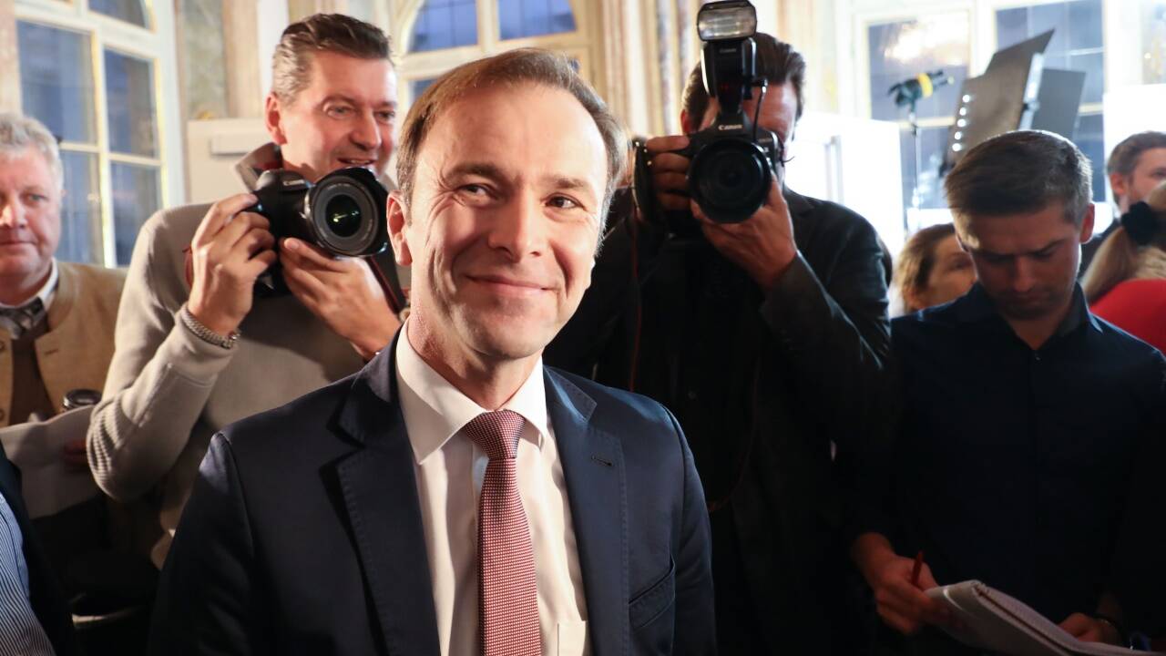 Bernhard Auinger (SPÖ) liegt auf Platz zwei.  