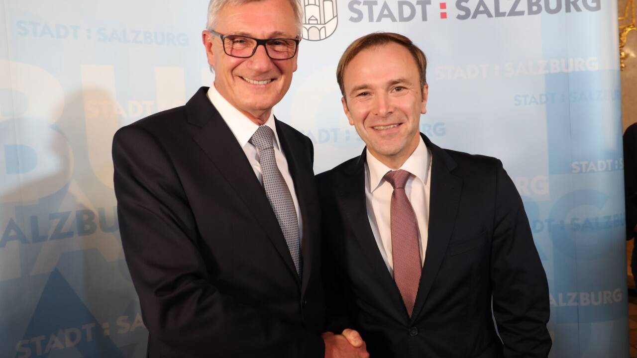 Harald Preuner und Bernhard Auinger sind in der Stichwahl.  