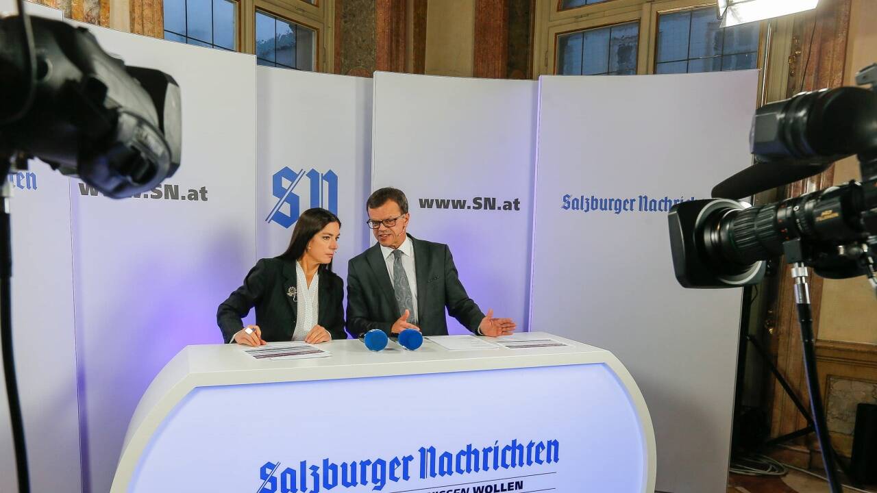 Lokal-Ressortchefin Sylvia Wörgetter wird die Sendung gemeinsam mit SN-Chefredakteur Manfred Perterer moderieren.  