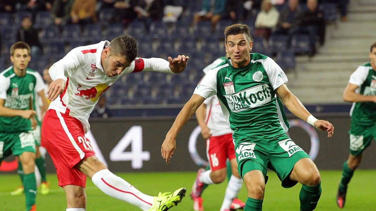 Vier Soriano-Tore bei Salzburgs 4:2-Sieg über Mattersburg